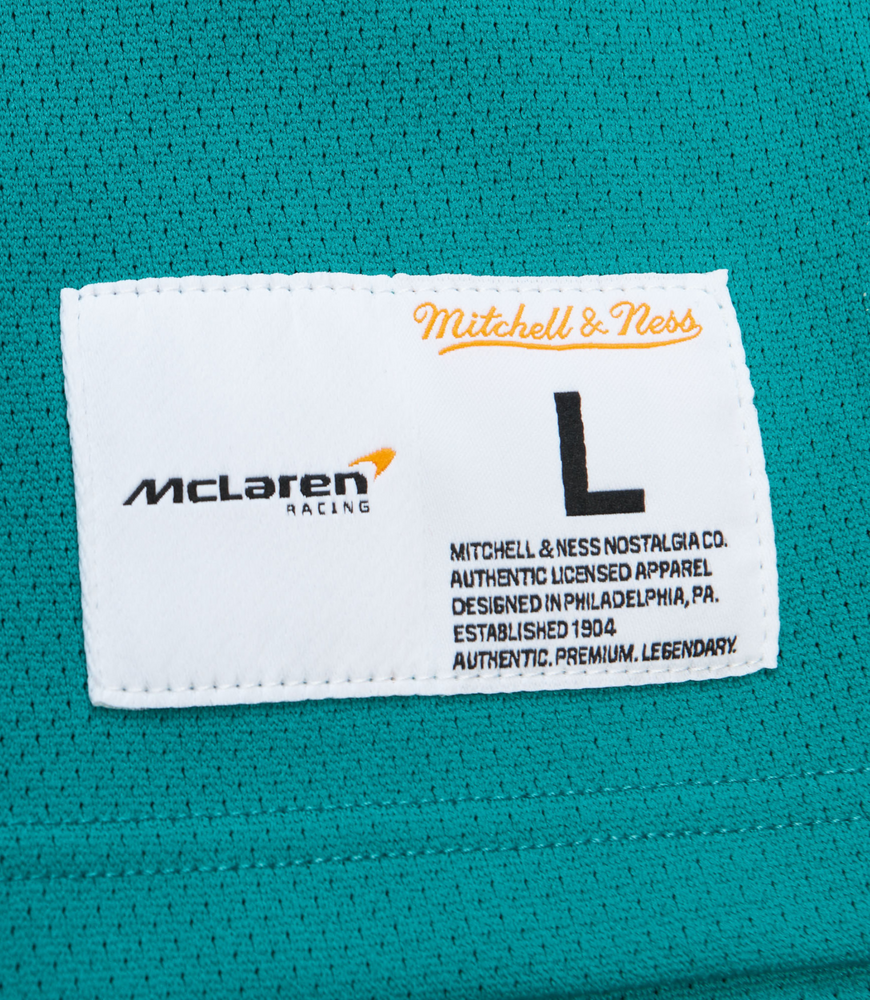 McLaren Lando Norris Jersey Vegas Edition - Mitchell & Ness Green
