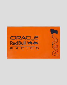 ORACLE RED BULL RACING MAX VERSTAPPEN FLAG - EXOTIC ORANGE