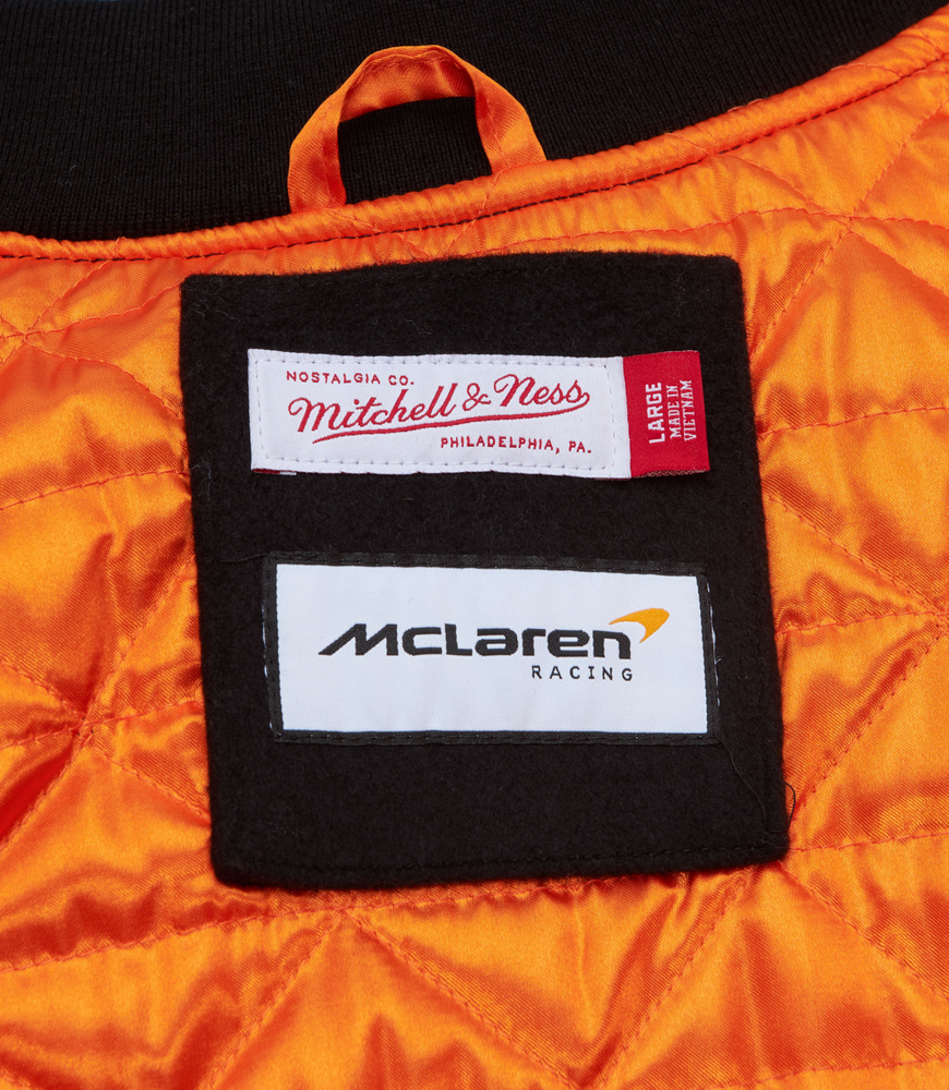 McLaren Varsity Jacket Vegas Edition - Mitchell & Ness