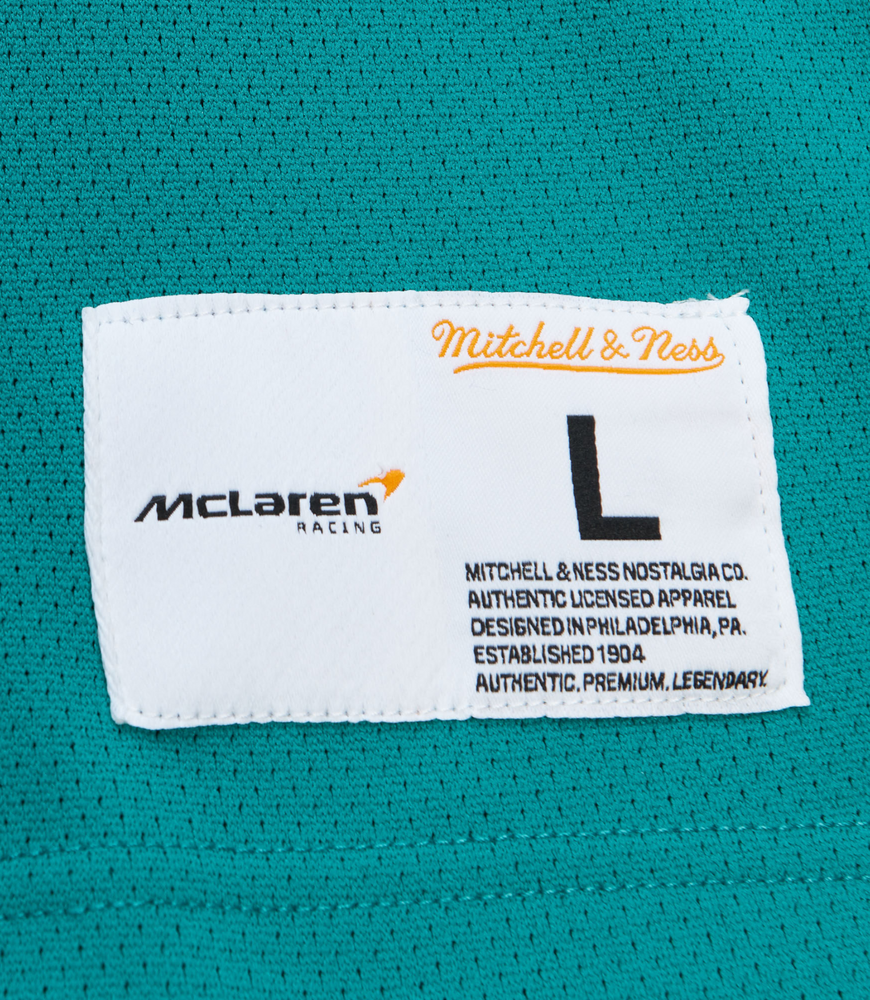 McLaren Oscar Piastri Jersey Vegas Edition - Mitchell & Ness Green