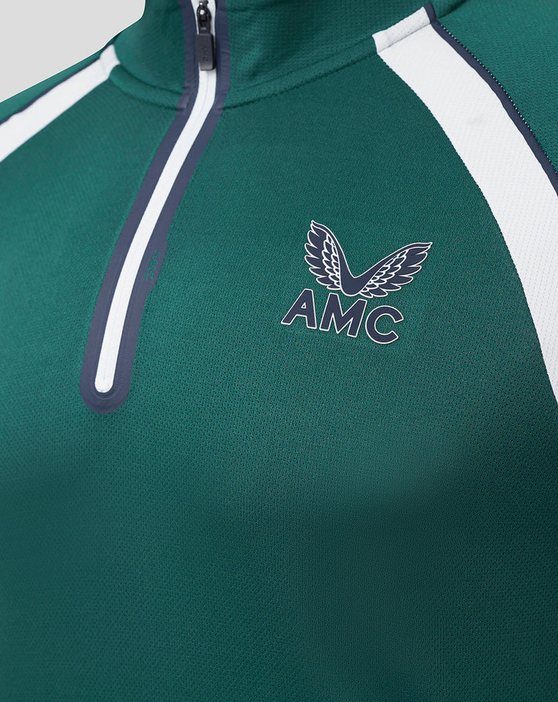 Men's AMC Aeromesh Quarter Zip - Green
