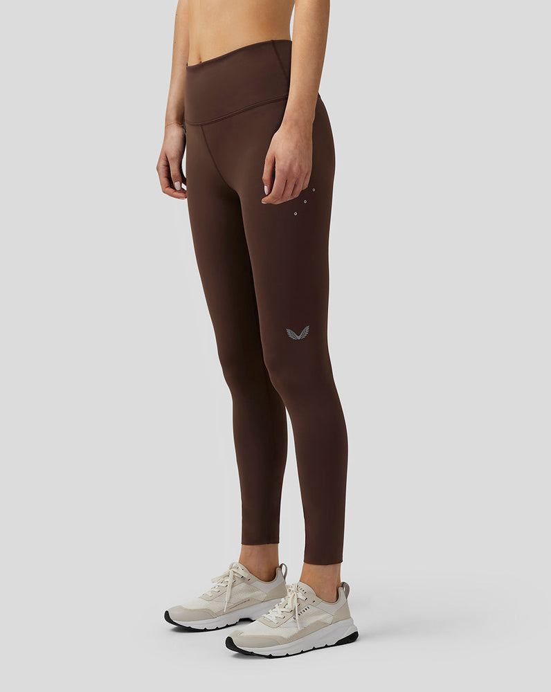 Women's Zone Breathable Performance Leggings - Brown