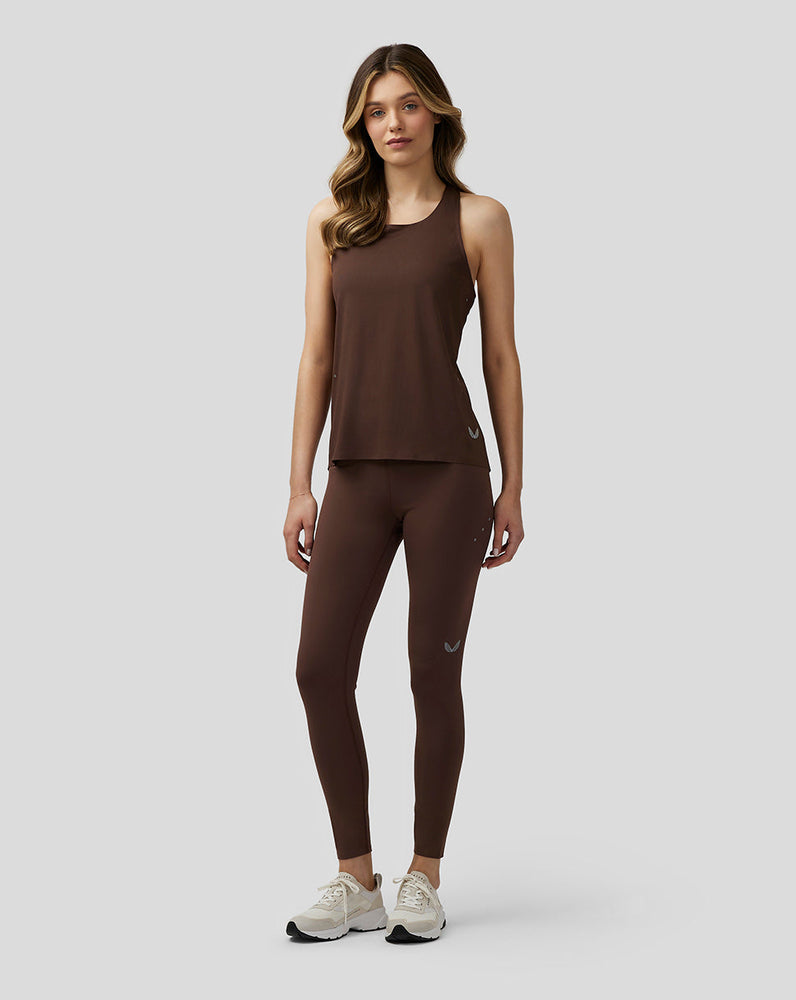 Women's Zone Breathable Performance Leggings - Brown