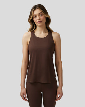 Women's Zone Breathable Performance Tank - Brown