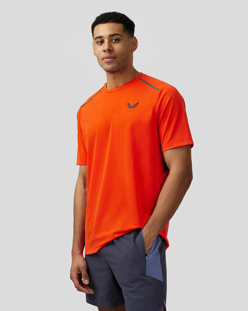 Men's Apex Aeromesh T-Shirt - Orange