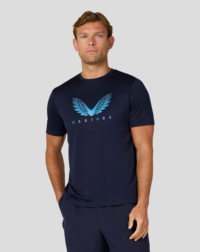 Men's Adapt Short Sleeve Graphic T Shirt - Midnight Navy