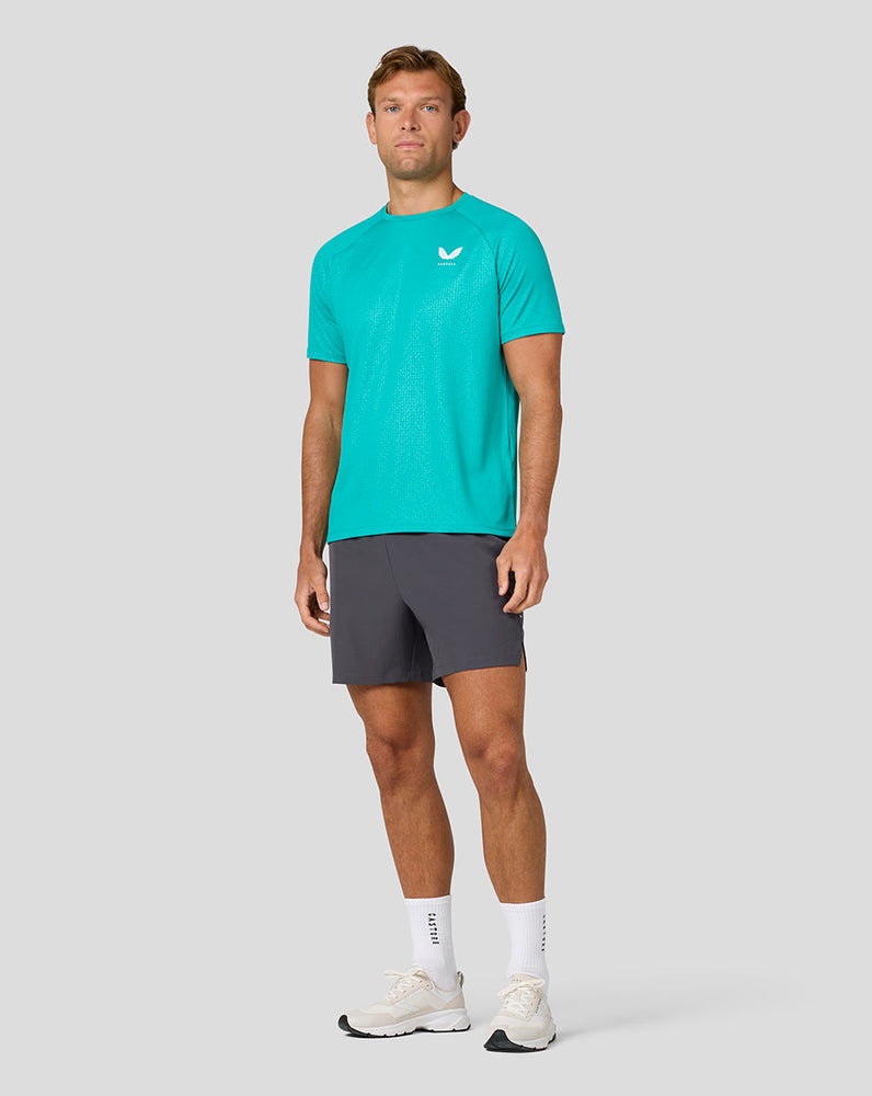 Men's Adapt Short Sleeve Printed T Shirt - Aqua