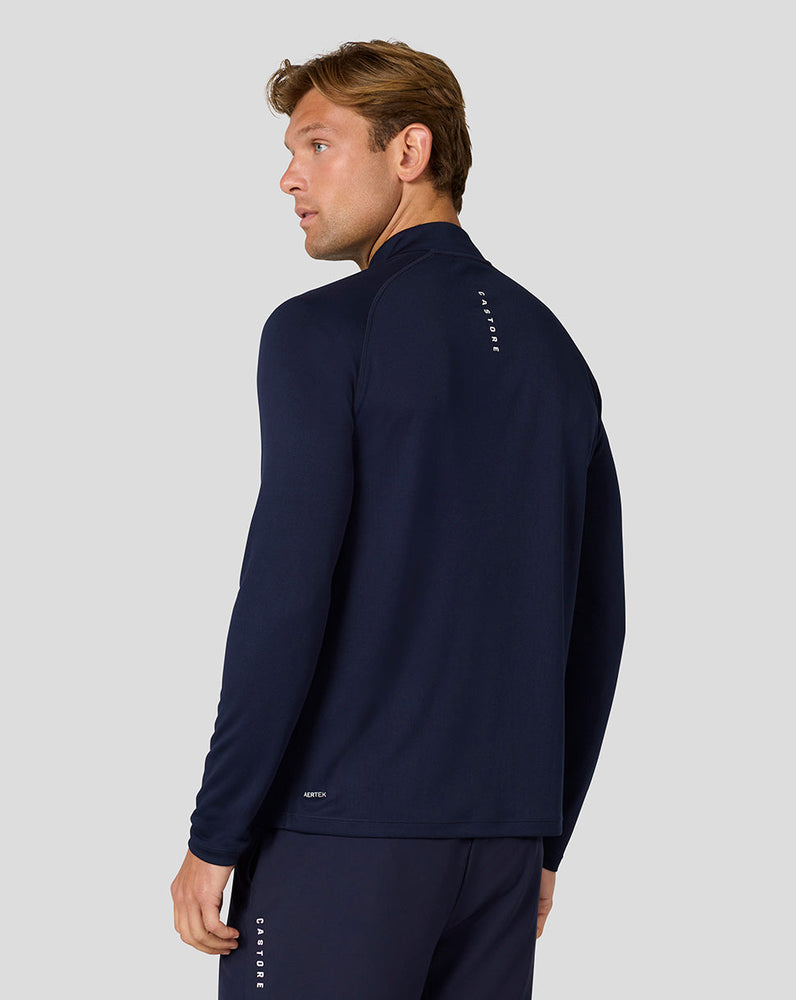 Men's Adapt Long Sleeve Lightweight Quarter Zip Top - Midnight Navy