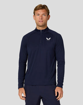 Men's Adapt Long Sleeve Lightweight Quarter Zip Top - Midnight Navy