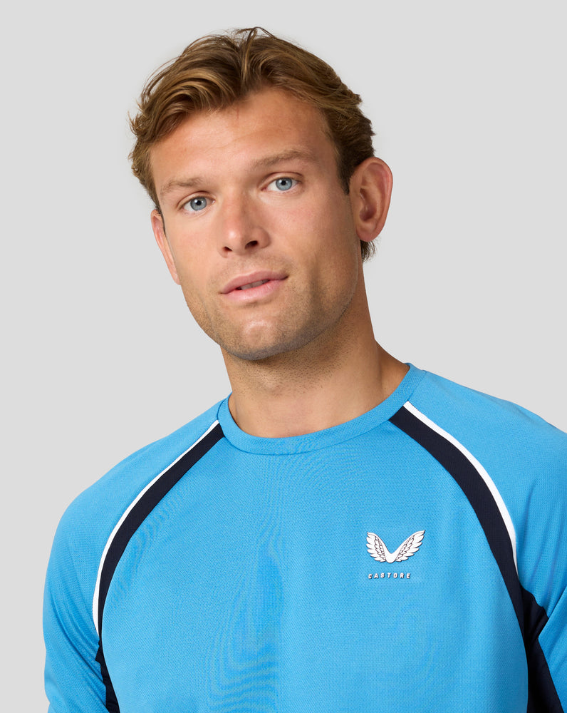 Men's Tennis Aeromesh T-shirt - Corn Blue