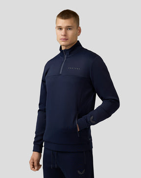 Men’s Scuba Long Sleeve Quarter Zip Top – Midnight Navy