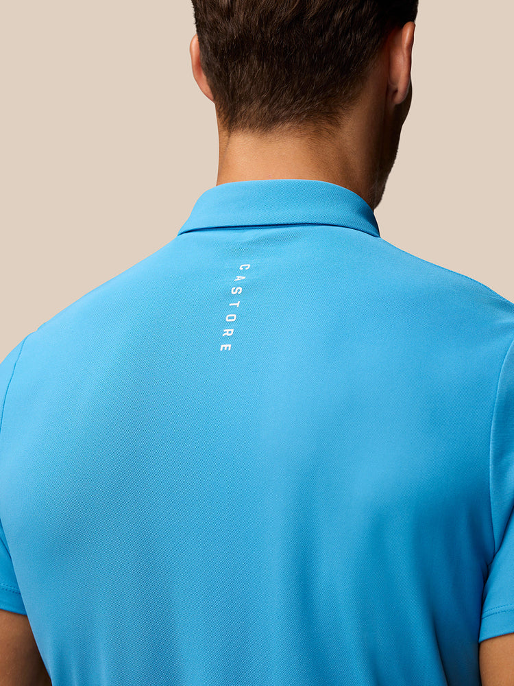 Men's Golf Short Sleeve Club Essential Polo - Corn Blue