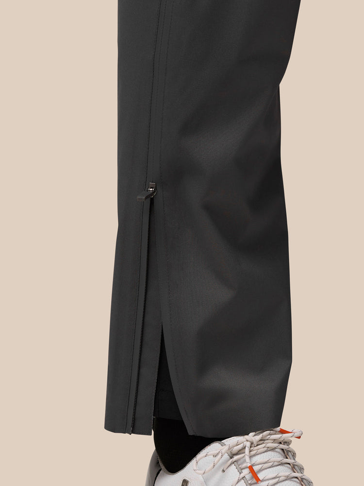 Men's Golf Lightweight Waterproof Over Trousers - Gunmetal