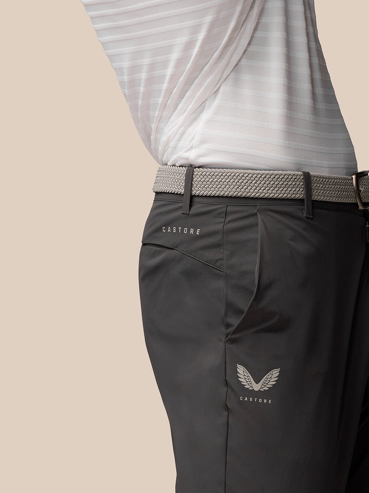 Men's Golf Water-Resistant Flex Cuffed Joggers - Gunmetal