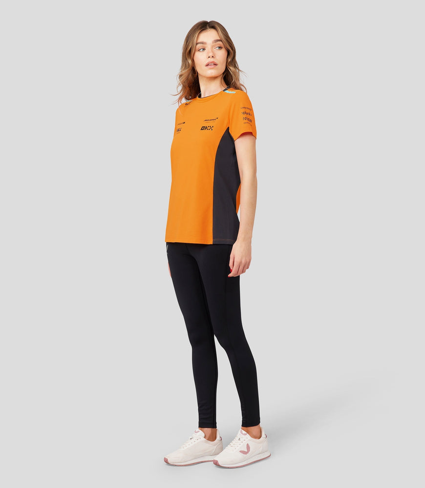 Womens McLaren Replica Set Up T-Shirt Papaya/Phantom