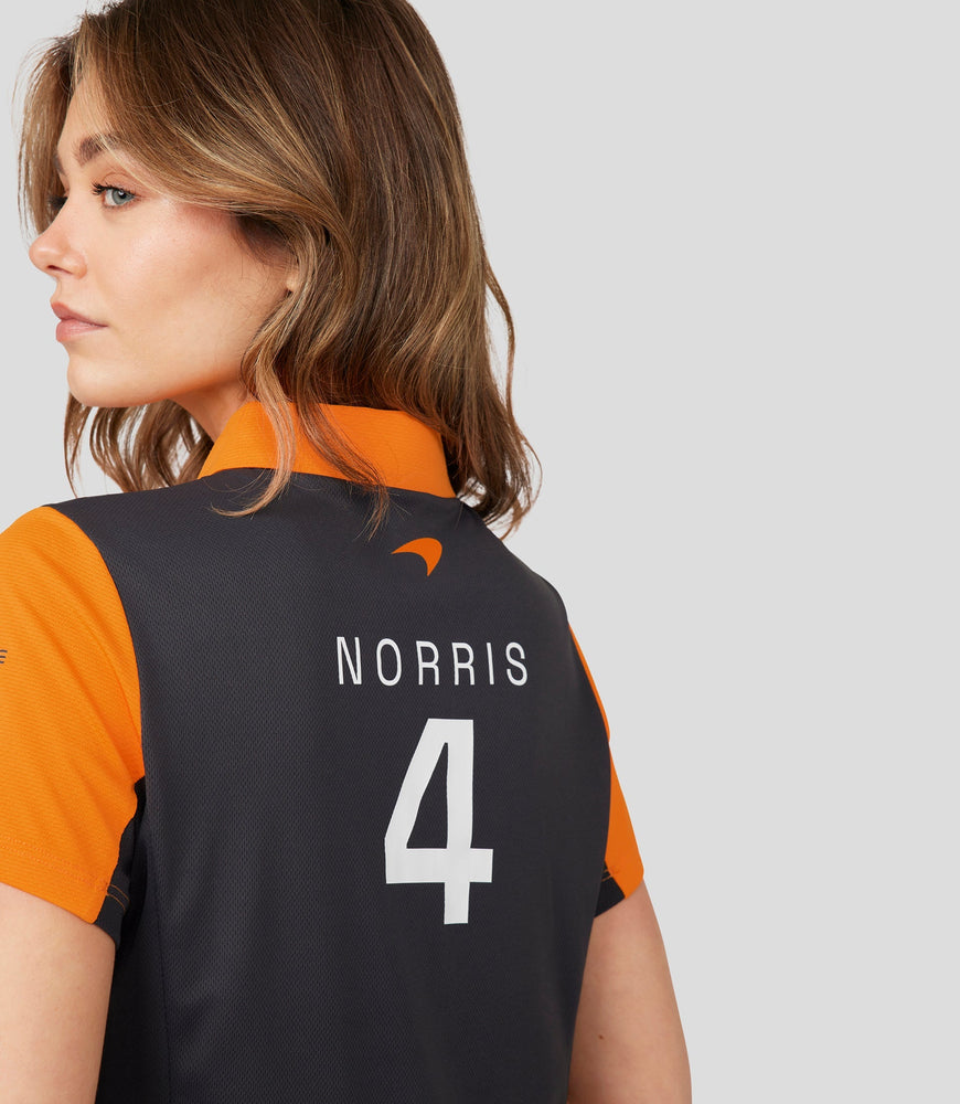 Womens McLaren Replica Polo Shirt Lando Norris