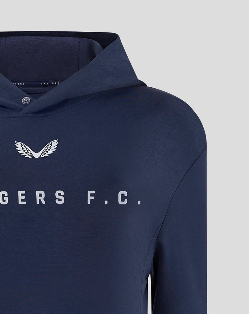 RANGERS FC WOMEN'S 24/25 TRAVEL LOGO HOODY