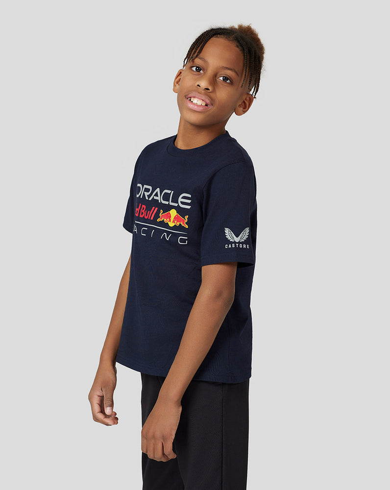 Oracle Red Bull Racing Juniors Linear Graphic Tee - Night Sky