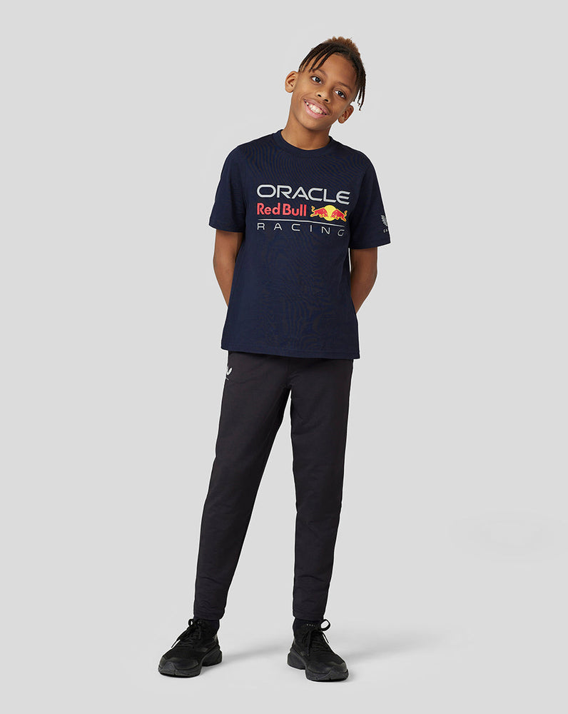 Oracle Red Bull Racing Juniors Linear Graphic Tee - Night Sky