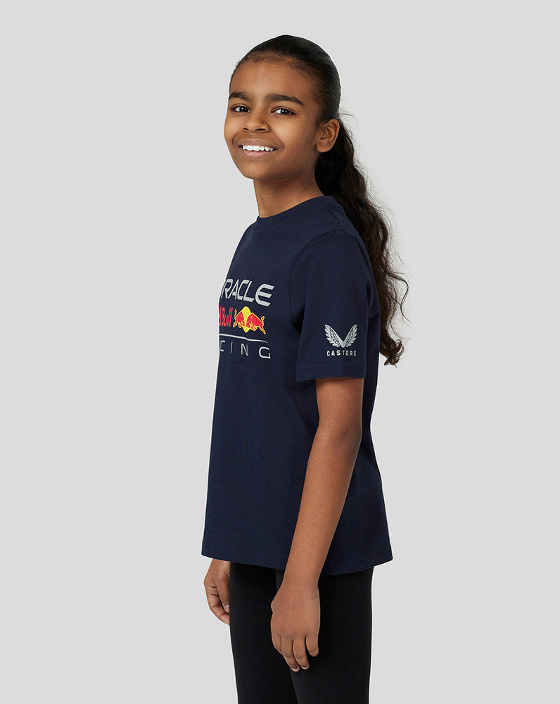 Oracle Red Bull Racing Juniors Linear Graphic Tee - Night Sky