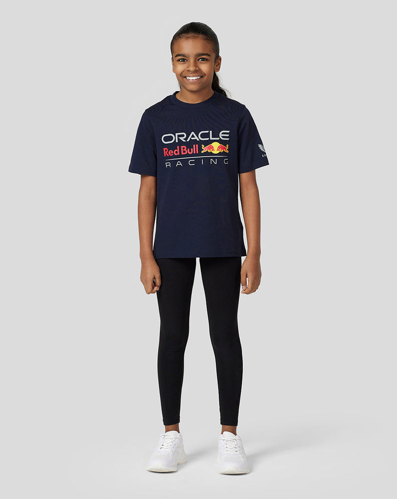 Oracle Red Bull Racing Juniors Linear Graphic Tee - Night Sky