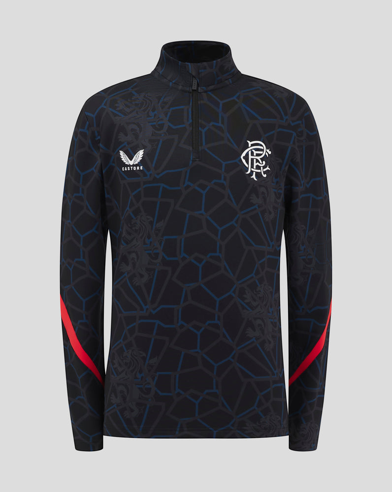 RANGERS FC JUNIOR 24/25 THIRD MATCHDAY 1/4 ZIP MIDLAYER