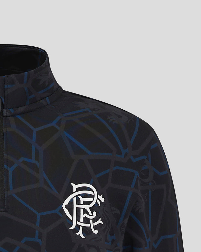 RANGERS FC JUNIOR 24/25 THIRD MATCHDAY 1/4 ZIP MIDLAYER