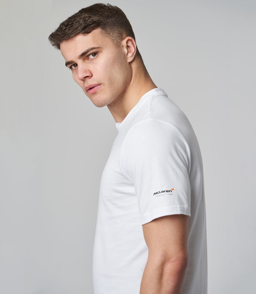 Mens Team Core Essentials Logo T-Shirt - White