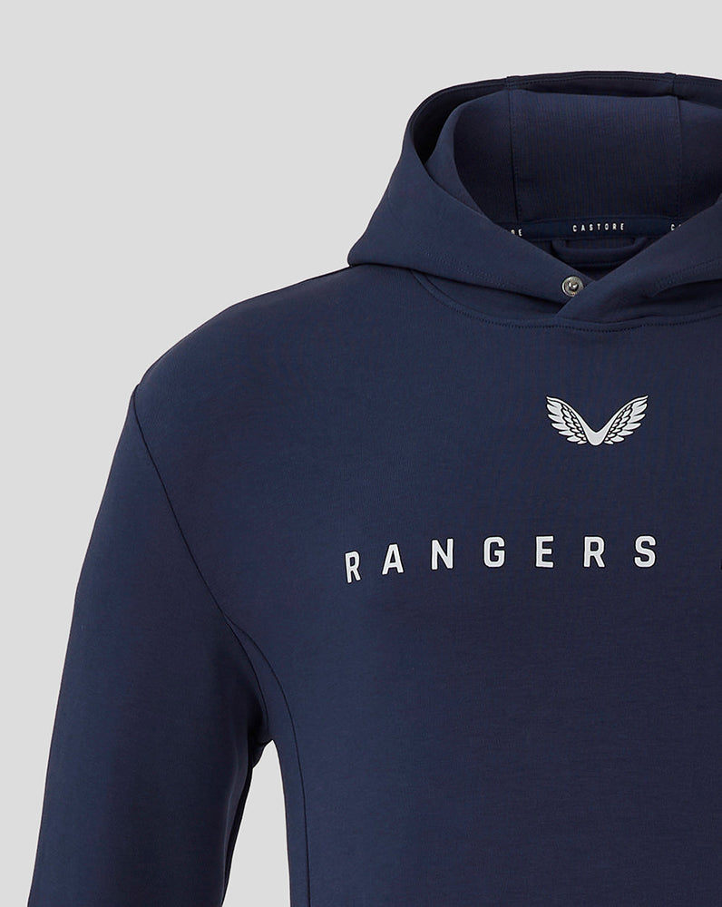 RANGERS FC MEN'S 24/25 TRAVEL LOGO HOODY