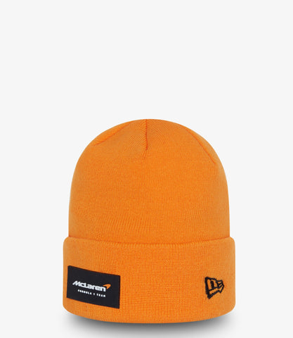 Papaya McLaren x New Era Beanie Hat