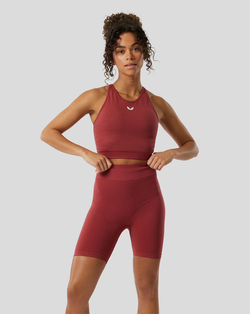 Women's Rosewood Active Seamless Shorts