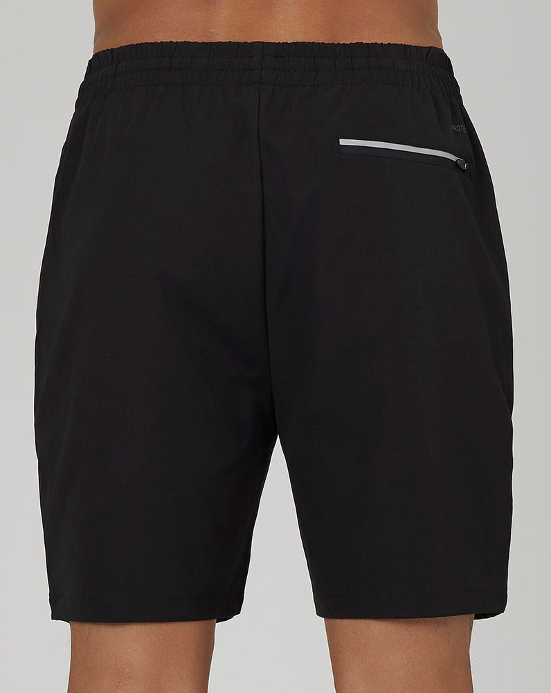 Men's Flex Woven Cargo Shorts - Black