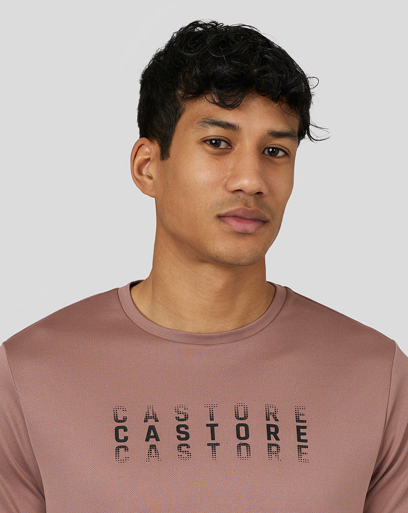 Men's Flow Short Sleeve Graphic T-Shirt - Peach Clay