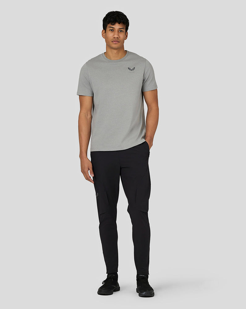 Men's Flex Short Sleeve Woven T-Shirt - Steel