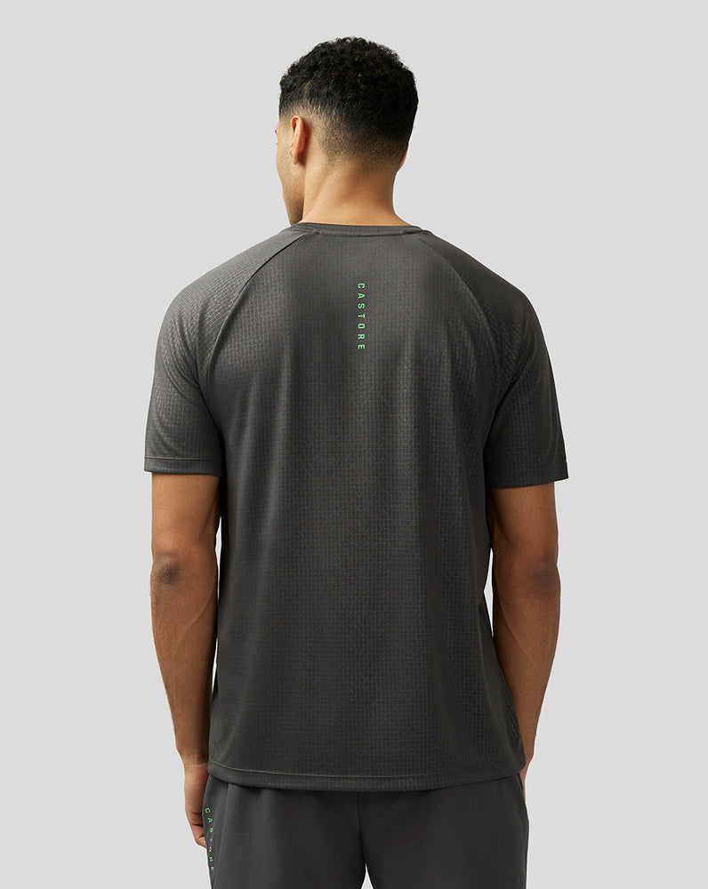 Men's Adapt Short Sleeve Printed T Shirt - Gunmetal Grey
