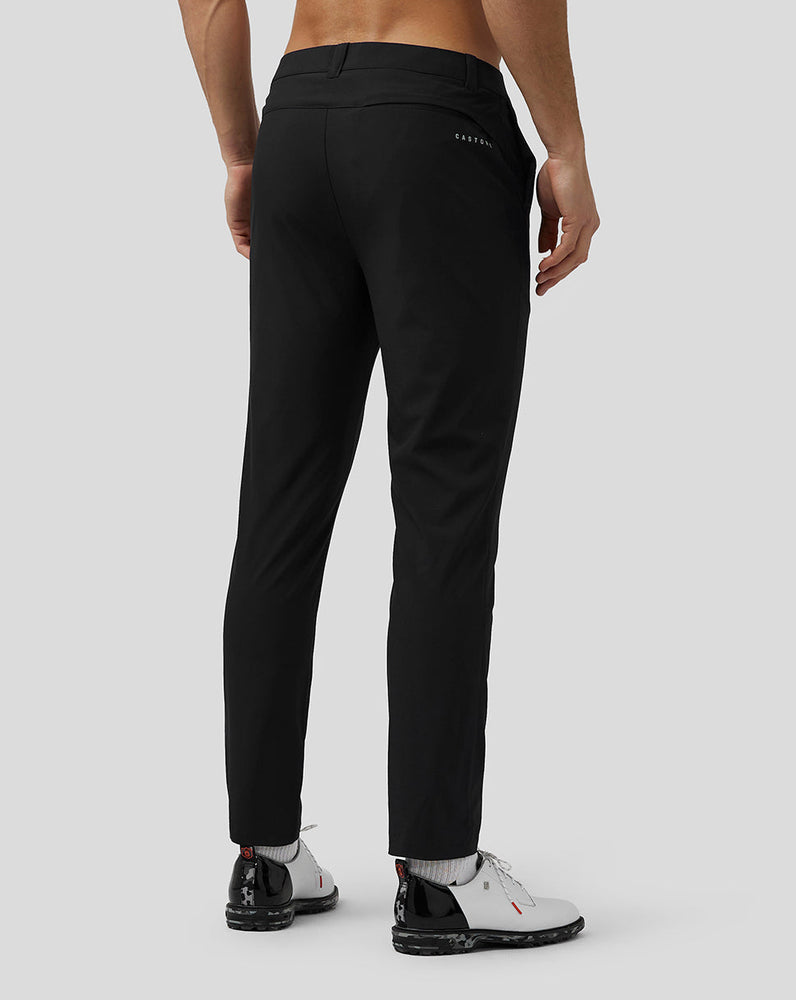 Men's Golf Water-Resistant Trousers - Black