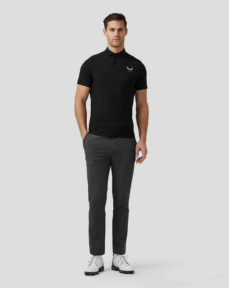 Men's Golf Essential Polo - Black