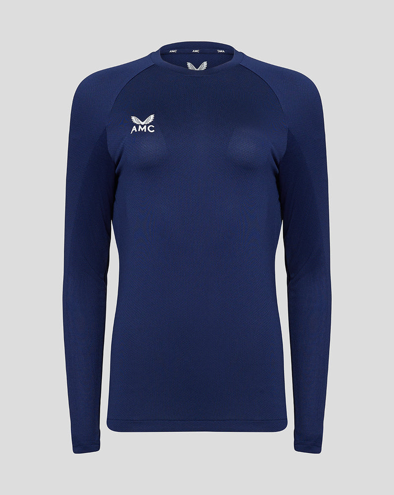 Women's Navy/White AMC Long Sleeve Performance T-Shirt