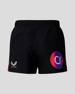 Women's Black Saracens Home Rugby Shorts