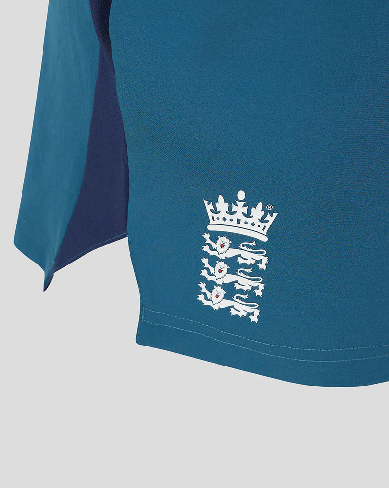 Women's England Cricket Training Shorts - Blue