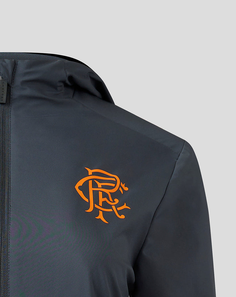 Rangers Womens 23/24 Lightweight Training Jacket - Grey/Orange