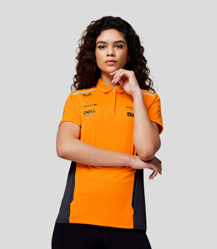 Womens McLaren Official Teamwear Polo Shirt Formula 1