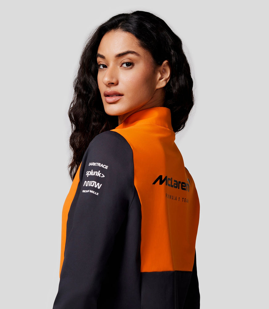 Womens McLaren Official Teamwear Quarter Zip Top Formula 1