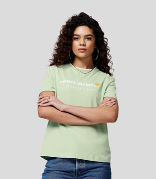 McLaren 2024 Womens Core Essentials T-Shirt - SMOKE GREEN