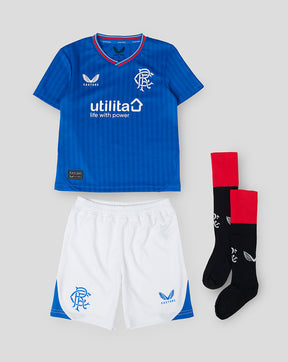 Rangers FC Infant 23/24 Home Mini Kit - Blue