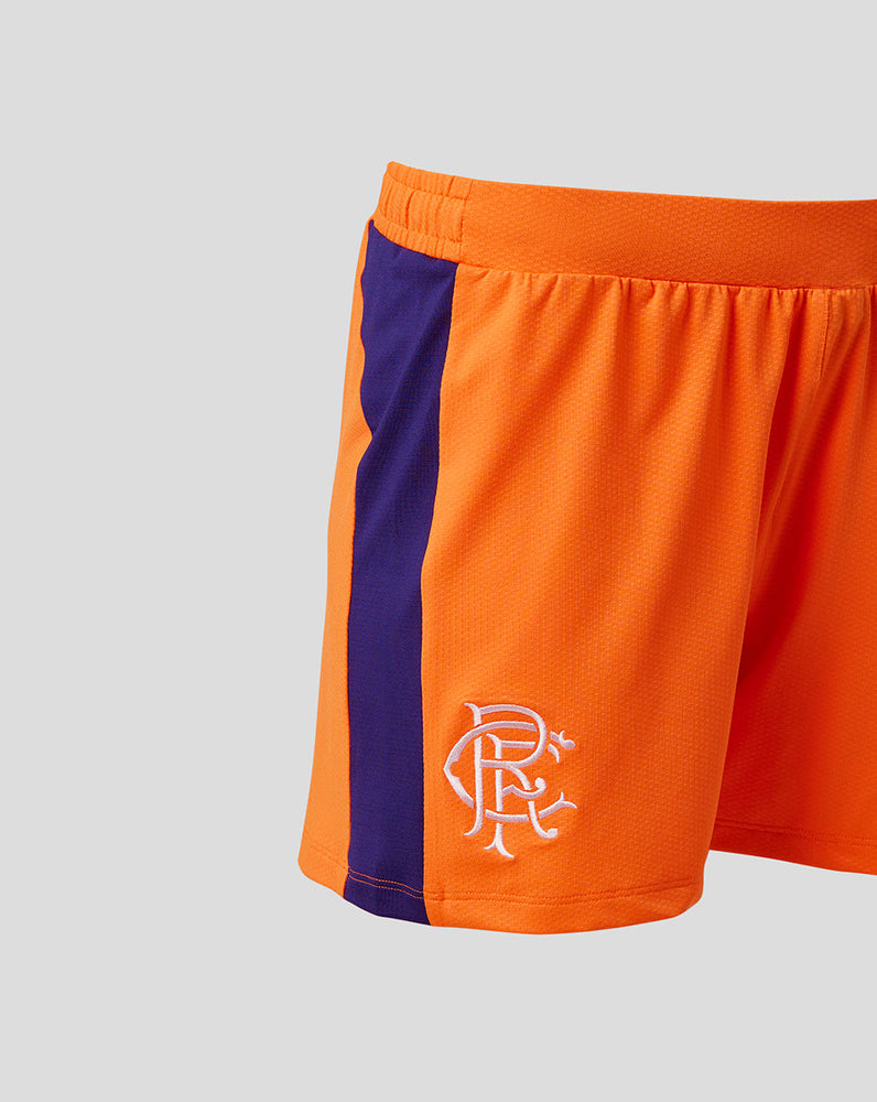 Rangers Junior 22/23 Third Shorts - Orange
