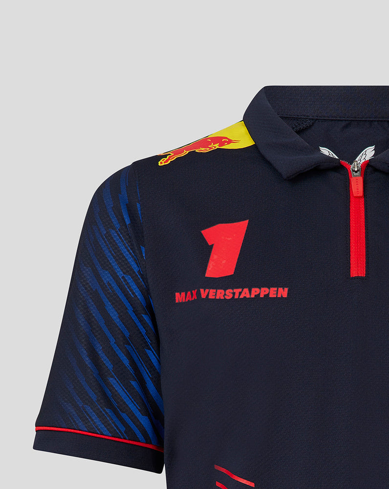ORACLE RED BULL RACING JUNIOR SS POLO SHIRT DRIVER MAX VERSTAPPEN - NIGHT SKY