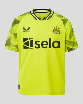 Newcastle United Junior 23/24 Home Goalkeeper Shirt - Lime