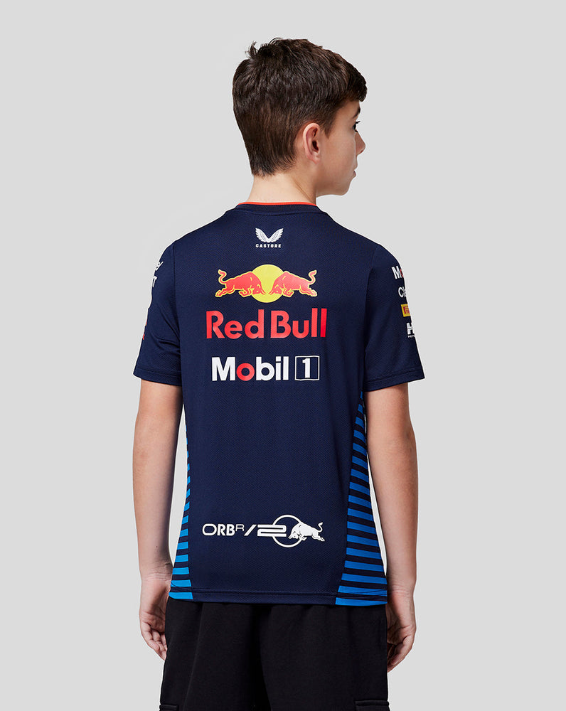 Oracle Red Bull Racing Junior Official Teamline Set Up Tee - Night Sky