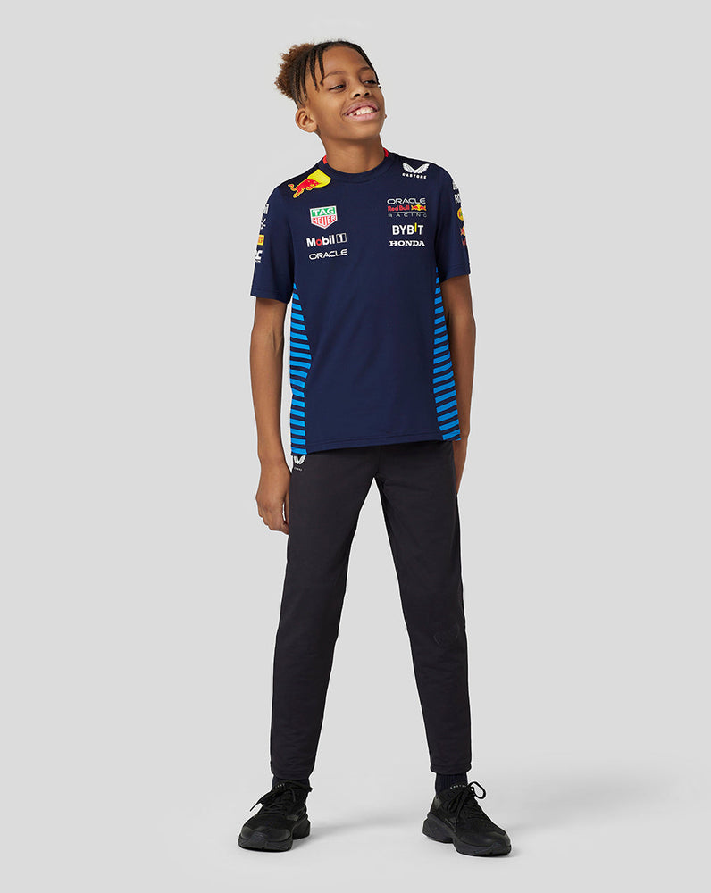 Oracle Red Bull Racing Junior Official Teamline Set Up Tee - Night Sky